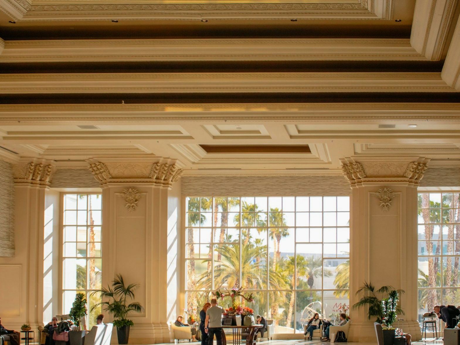Fictional lounge at Aurora Hall Hotel