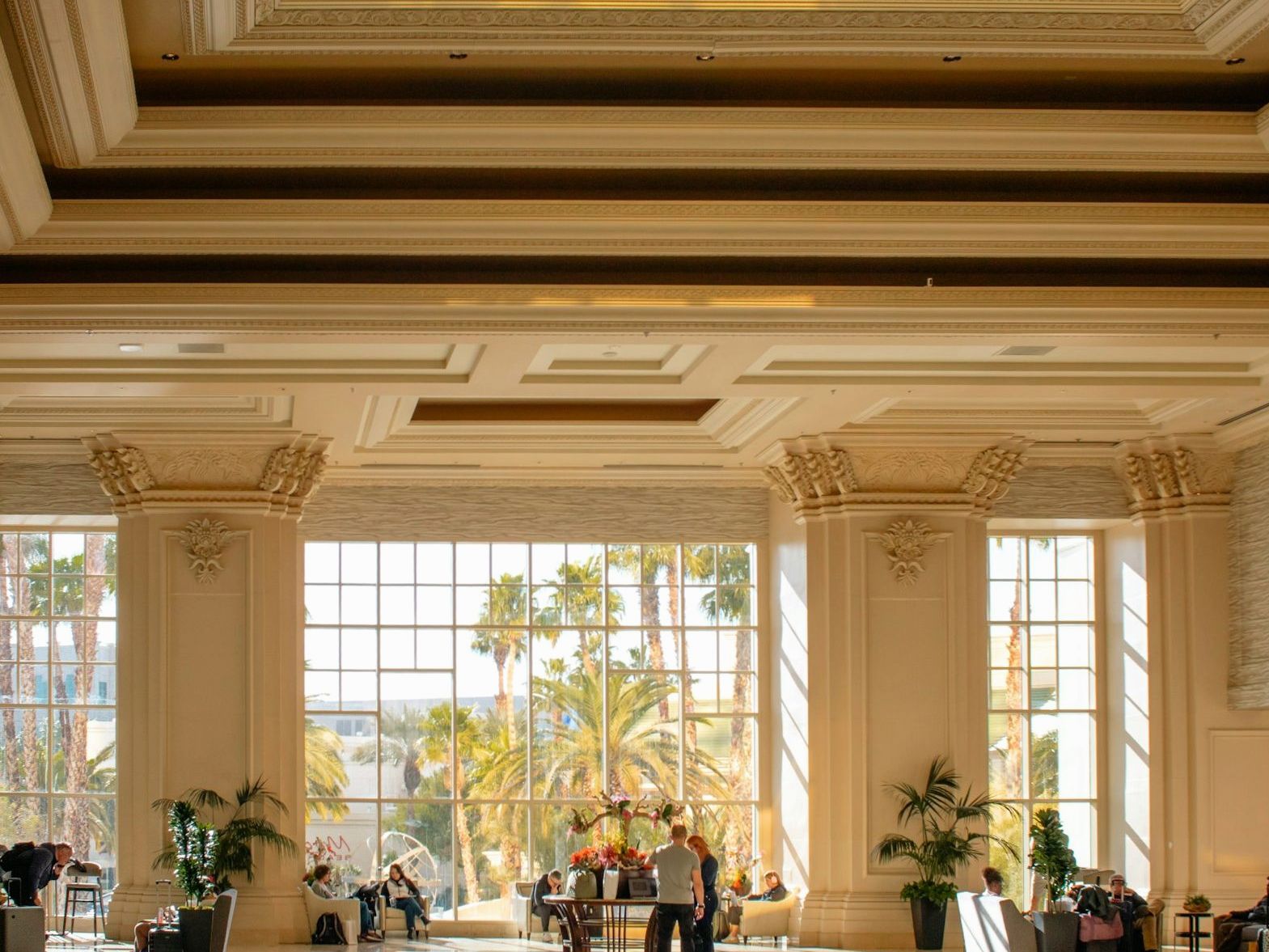 Stylish interior representing a hotel holiday